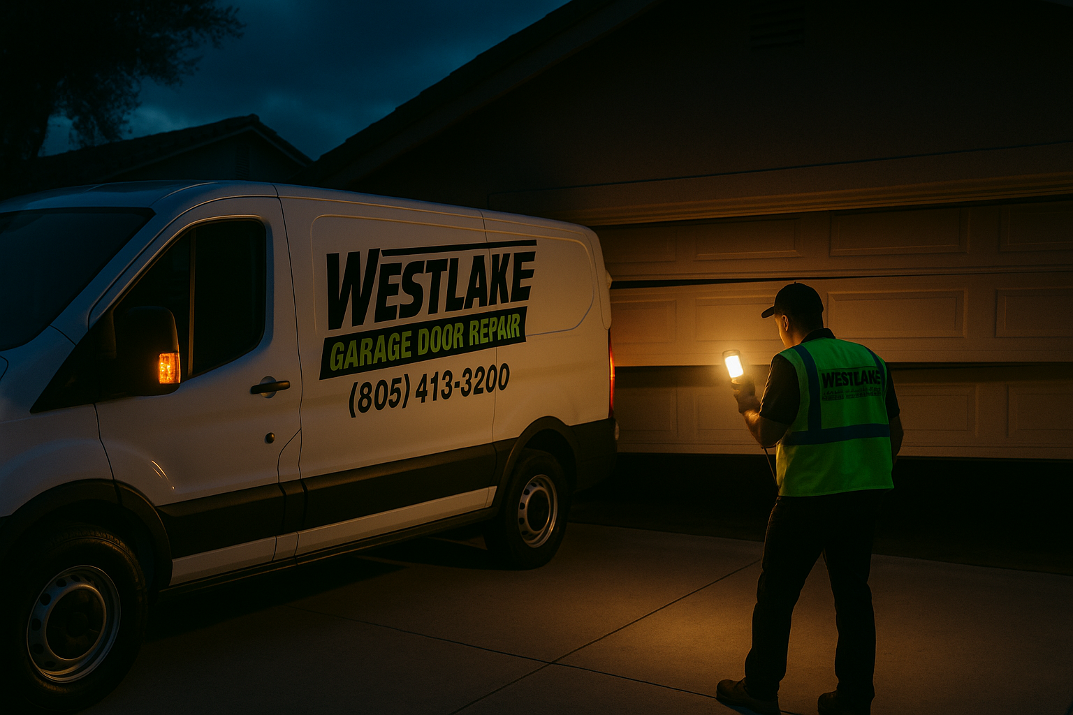 Emergency Garage Door Repair in Westlake Village
