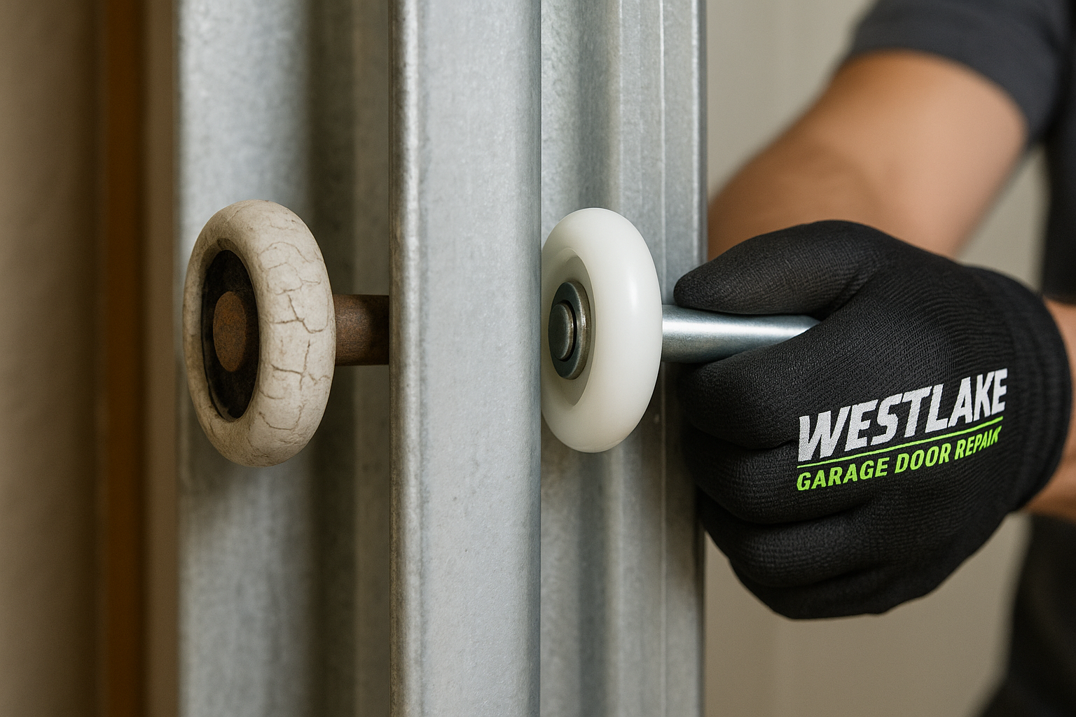 Garage Door Roller Replacement in Westlake Village