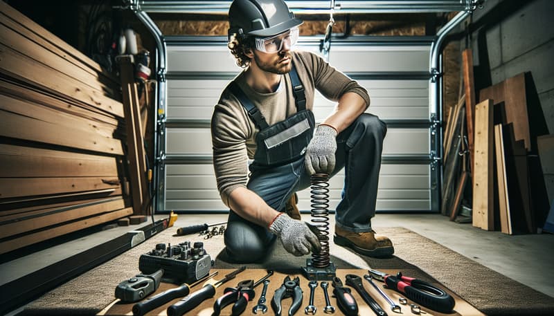 Garage Door Spring Repair in Westlake Village