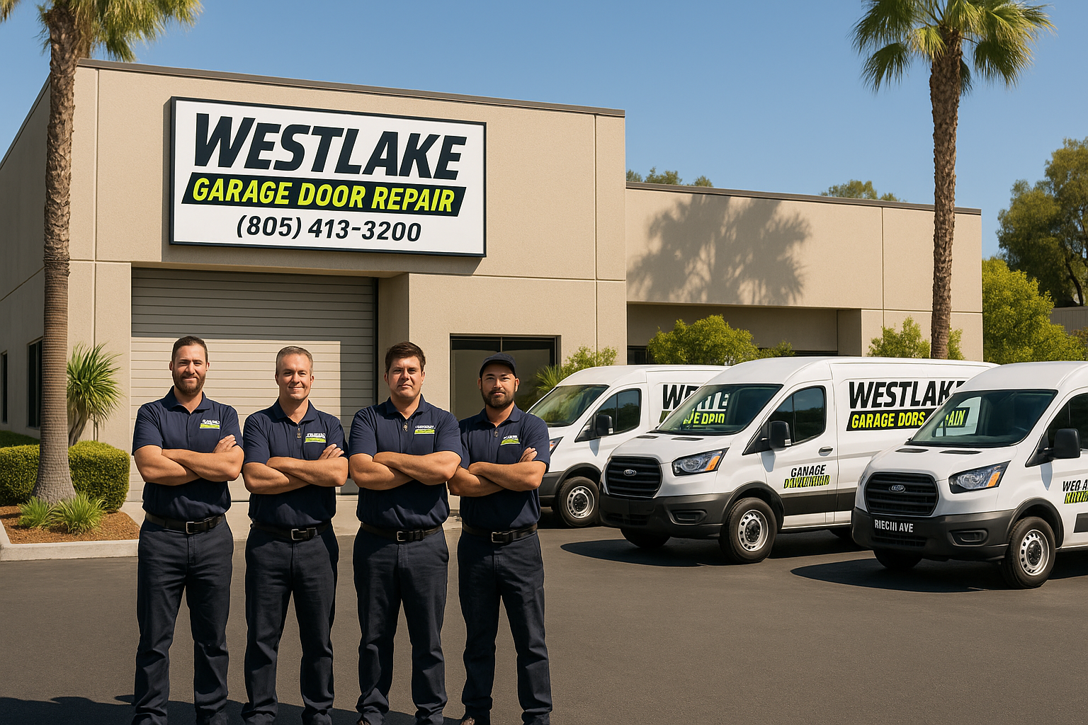 Professional garage door service in Westlake Village
